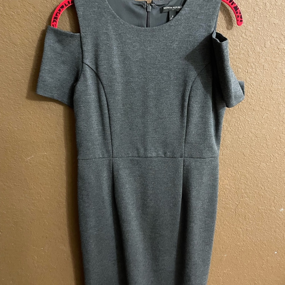 Banana Republic gray dress